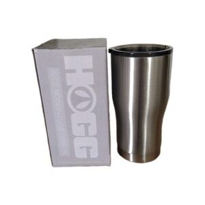 Hogg Modern Curve 20 oz Stainless Steel‎ Tumbler Insulated Hot Cold Travel Mug